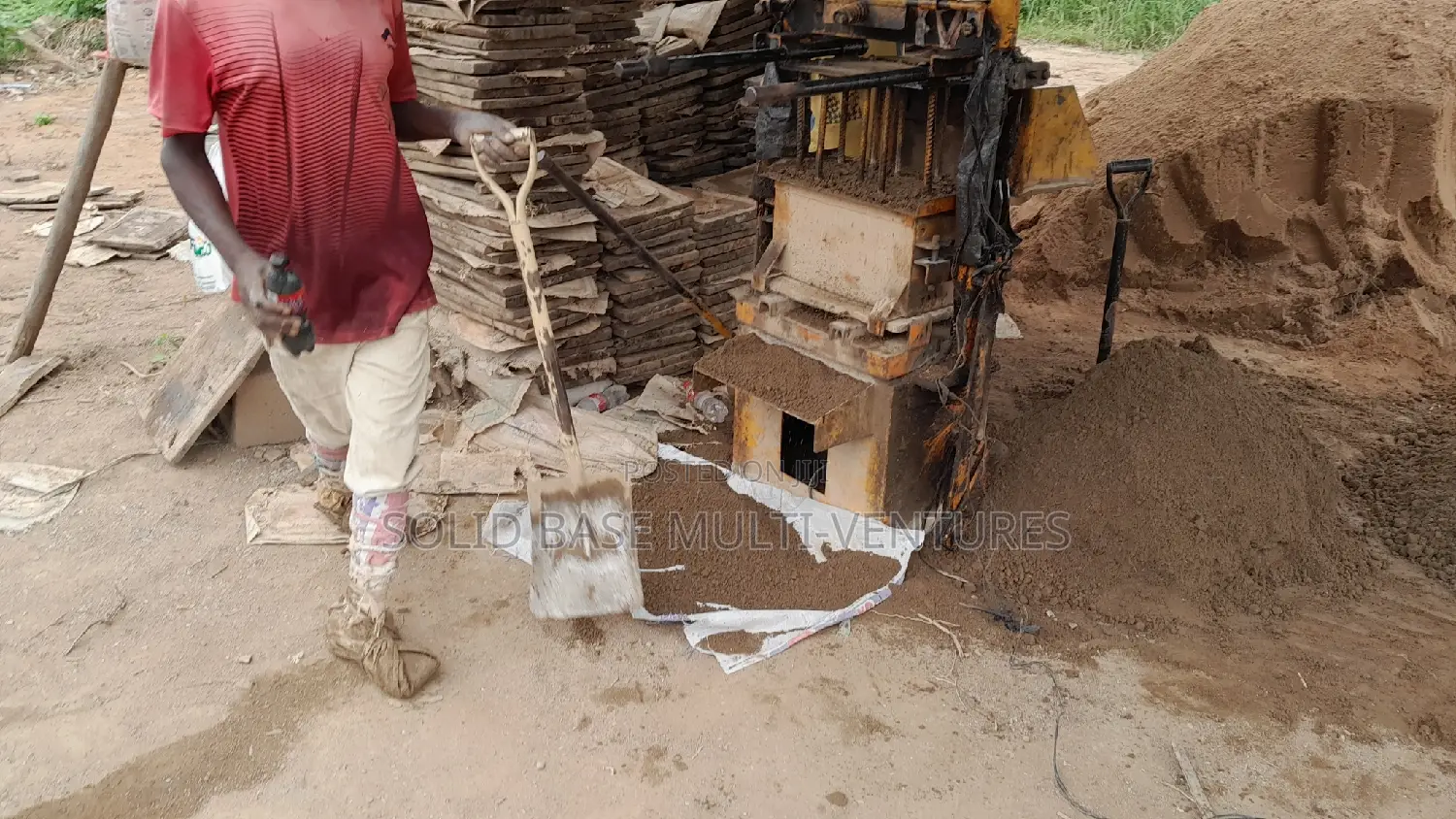 Blocks _Sales and Supply of 9inches Concrete Blocks, Ibadan