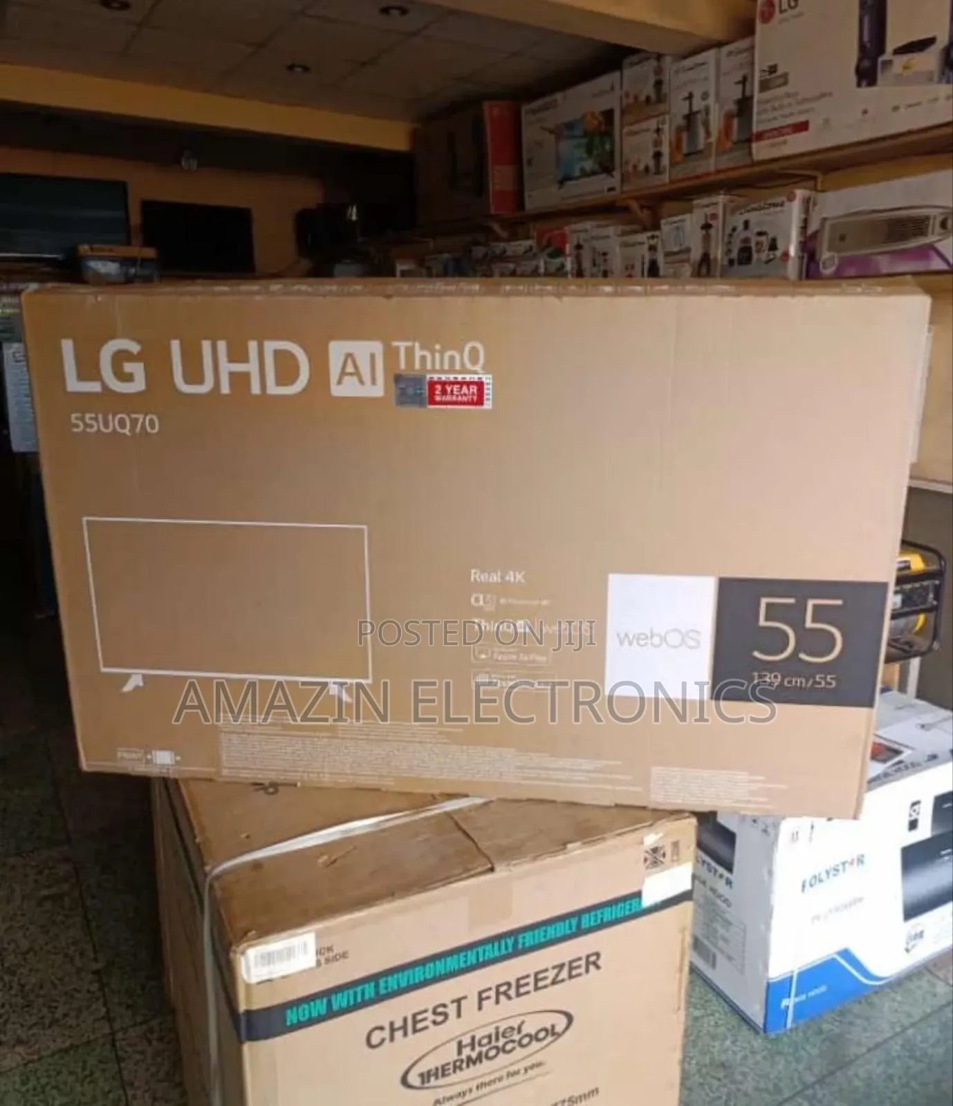 Lg 55 Inches Frameless Smart With Bluetooth