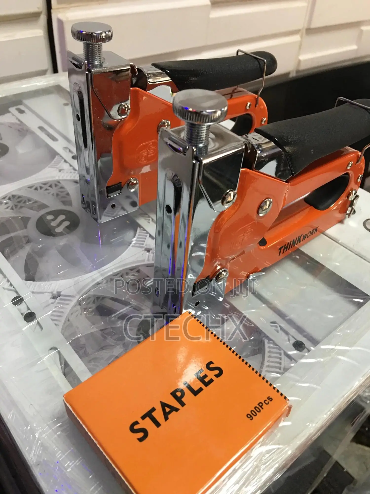THINKWORK Staple Gun Heavy Duty With 900 Staples