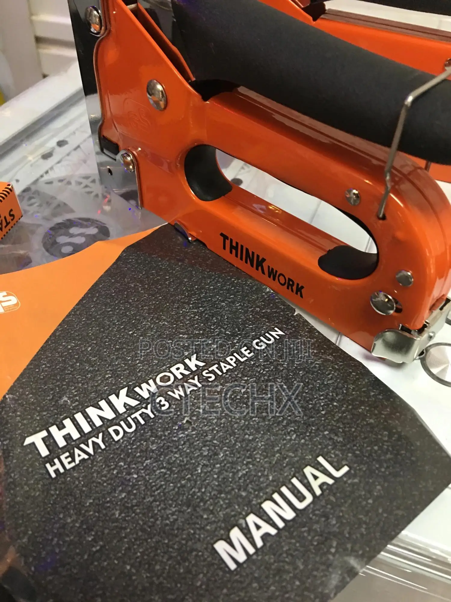 THINKWORK Staple Gun Heavy Duty With 900 Staples