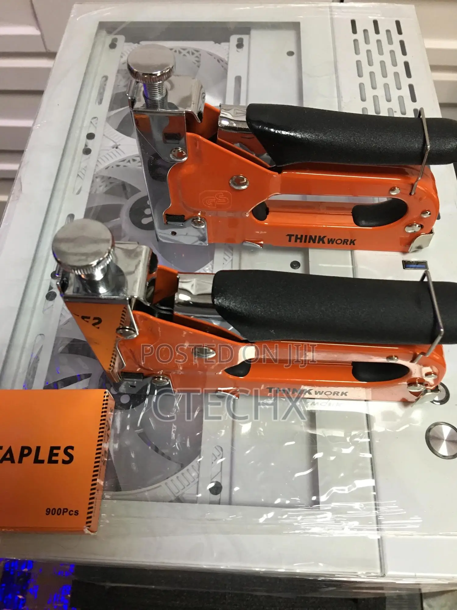 THINKWORK Staple Gun Heavy Duty With 900 Staples
