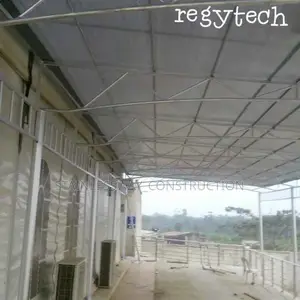 Back Shade Cover With Aluminum Roofing