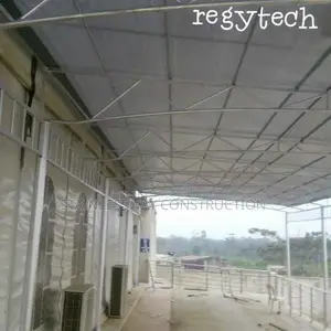 Back Shade Cover With Aluminum Roofing