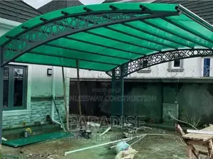 Laser Cut CARPORT Artist DESIGN FOR 2 CARS
