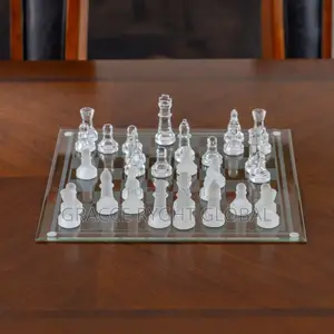 Glass Chess Board