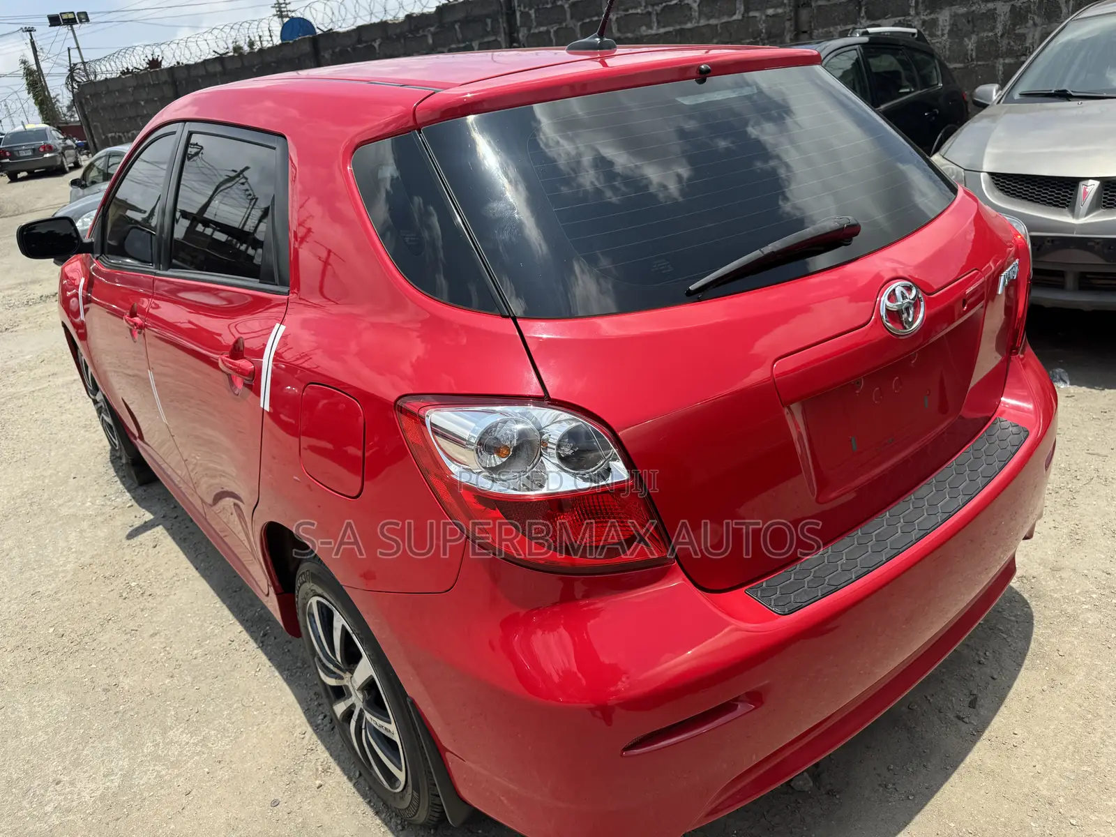 Toyota Matrix 2012 Red