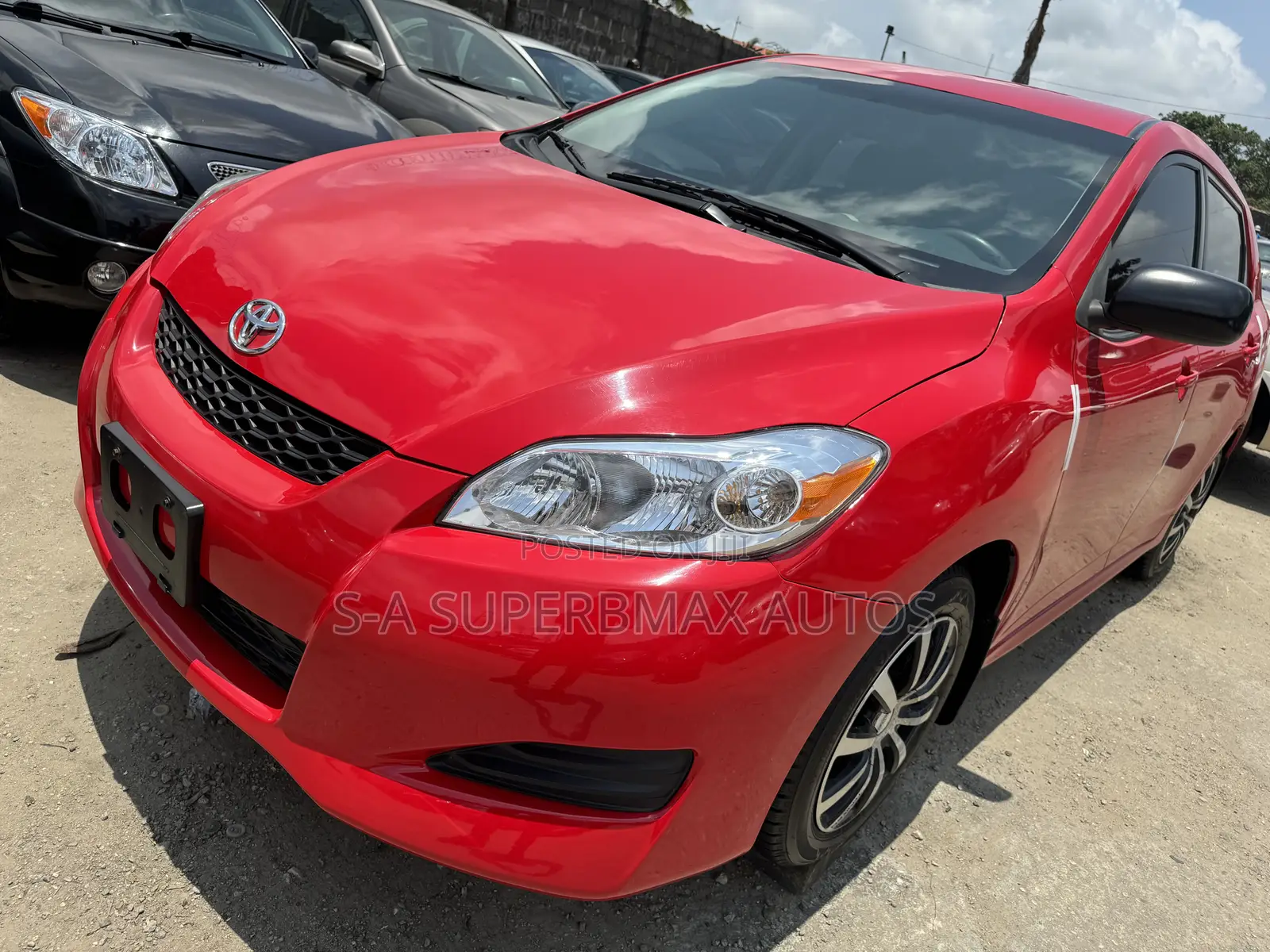 Toyota Matrix 2012 Red