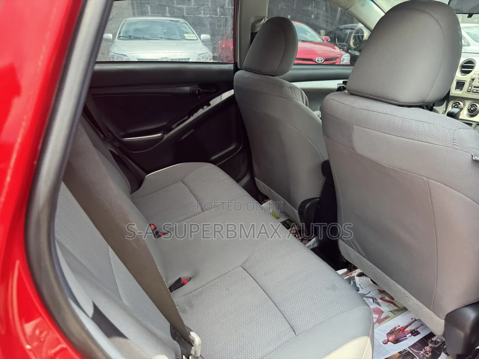 Toyota Matrix 2012 Red