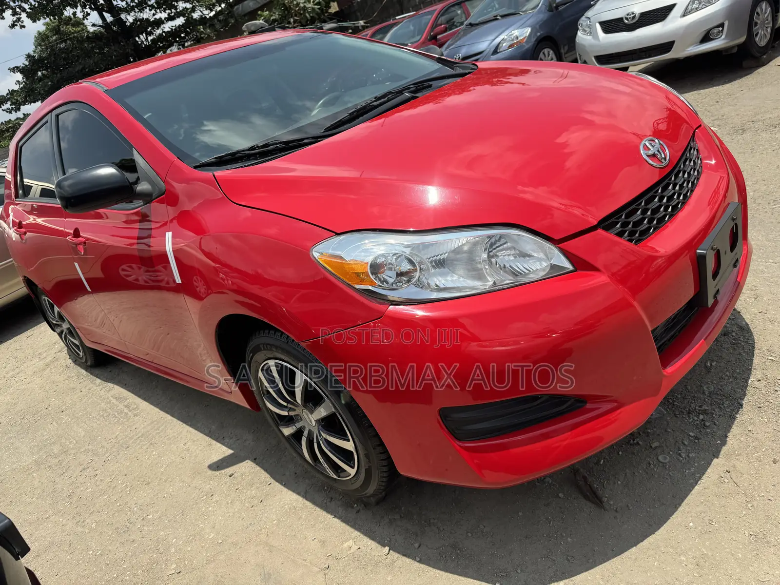 Toyota Matrix 2012 Red