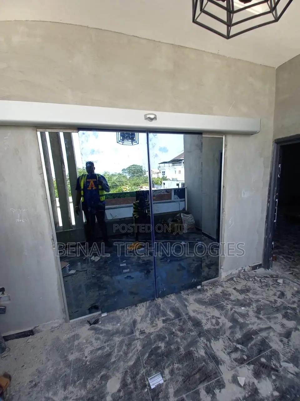 Motion-Aware Sliding Door