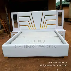 Classic White 6 by 6 Bedframe