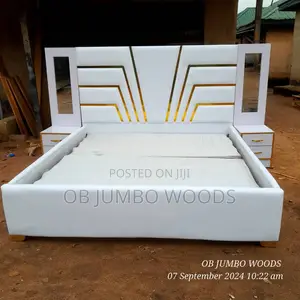 Classic White 6 by 6 Bedframe