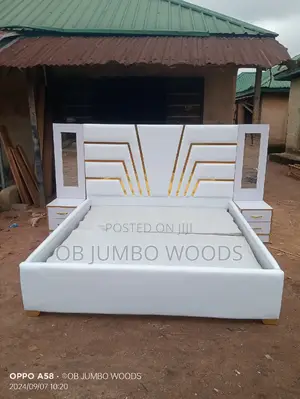 Classic White 6 by 6 Bedframe