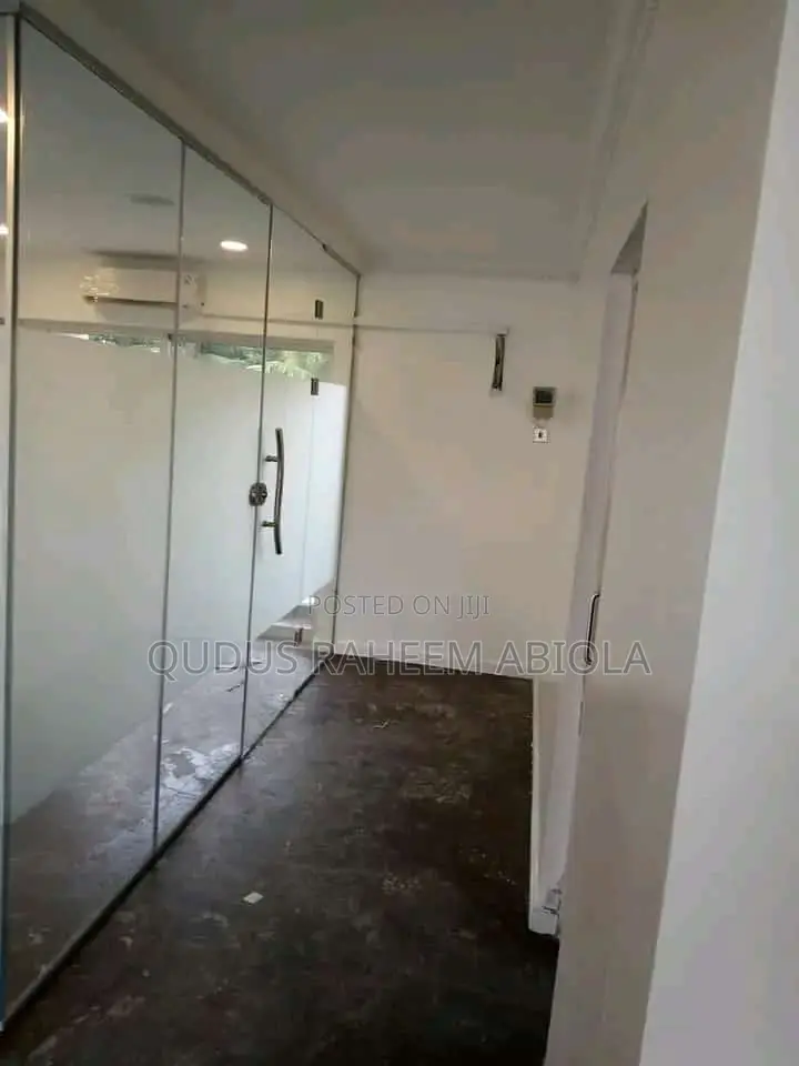 Frameless Glass Office Partition.