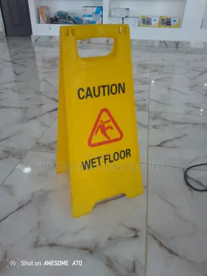 Wet Floor Safety Sign - Caution