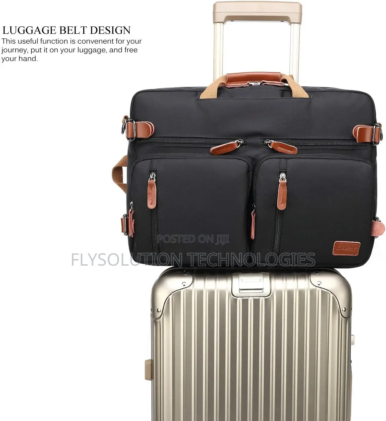 Coolbell Convertible Backpack/ Laptop Bag 17.3inches