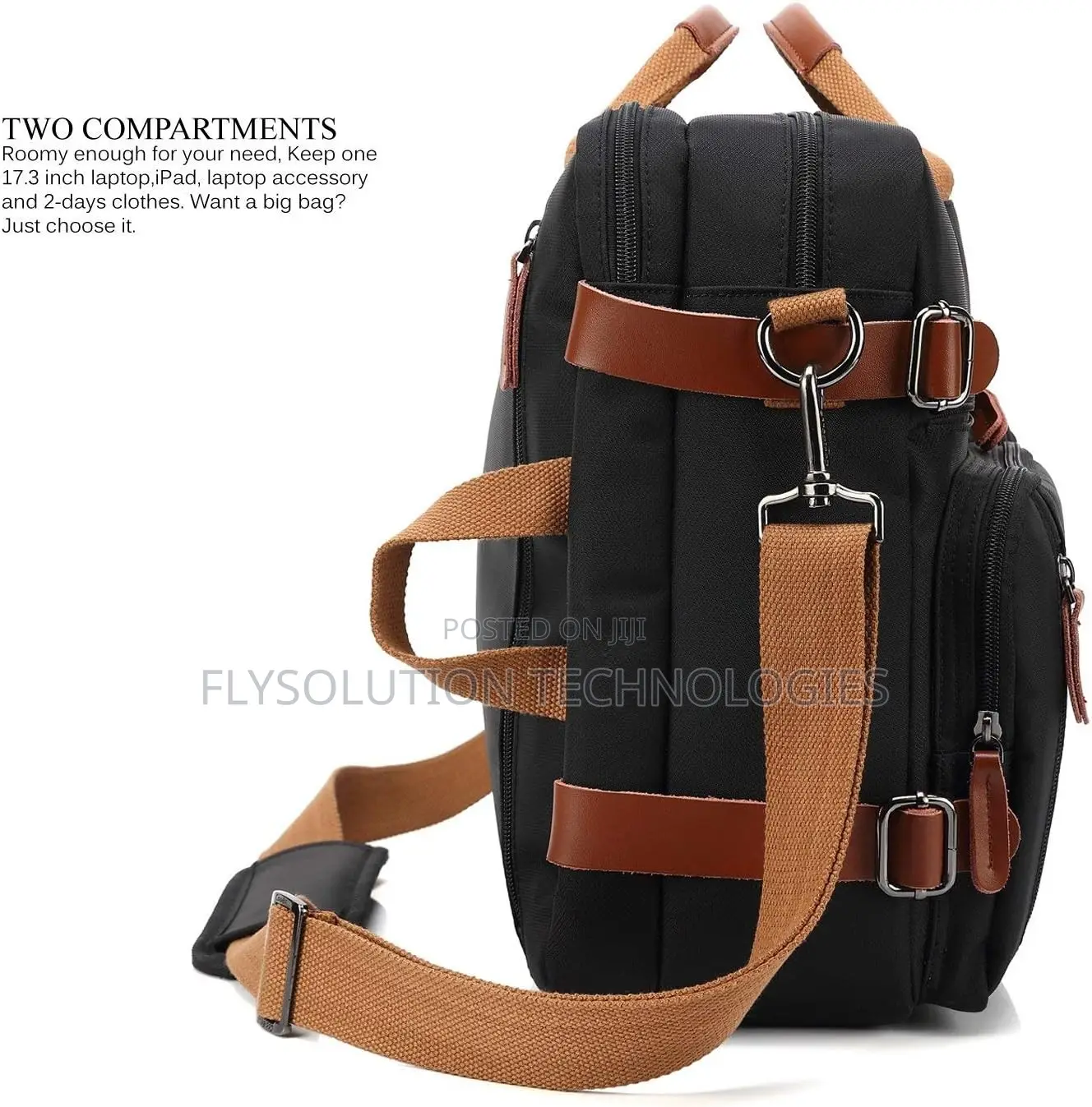 Coolbell Convertible Backpack/ Laptop Bag 17.3inches