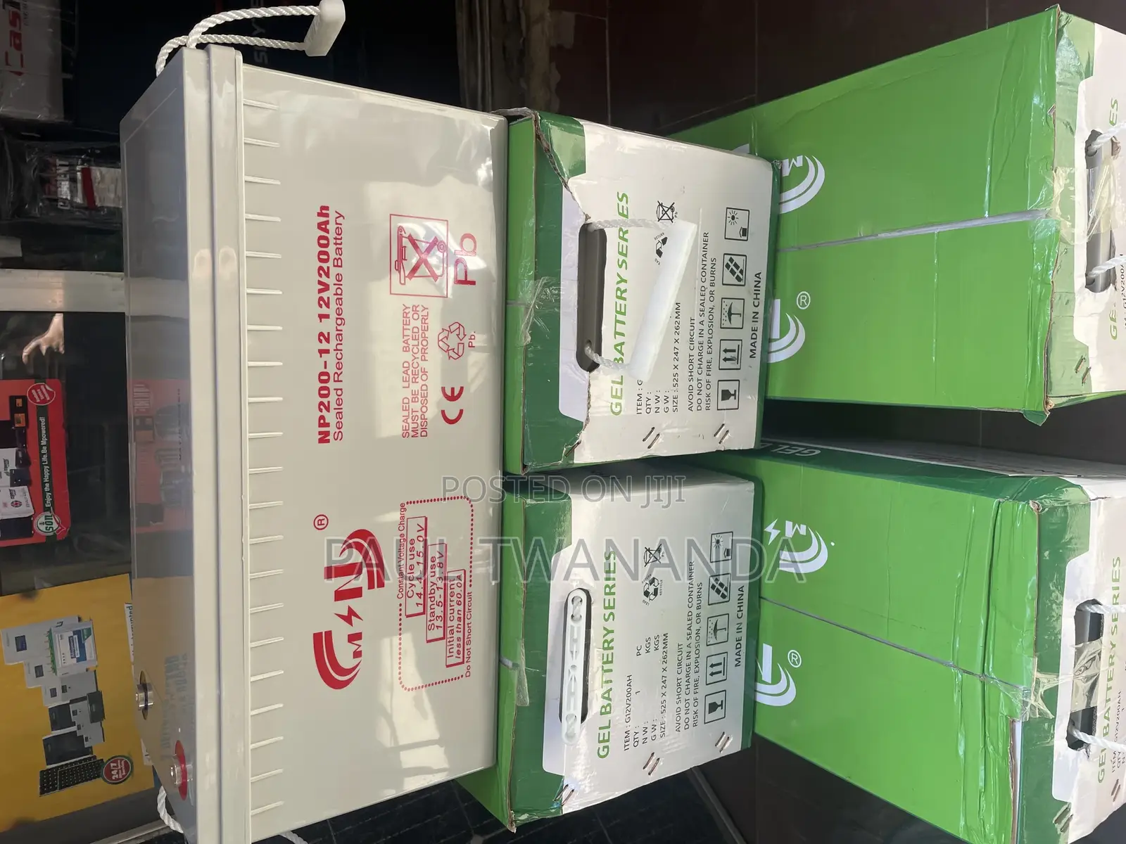 MSN 200A Gel Battery