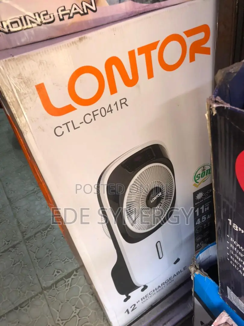 Lontor Rechargeable Mist Fan