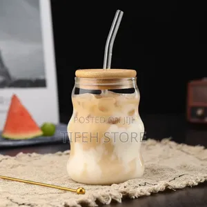 Wavy Glass Bottle