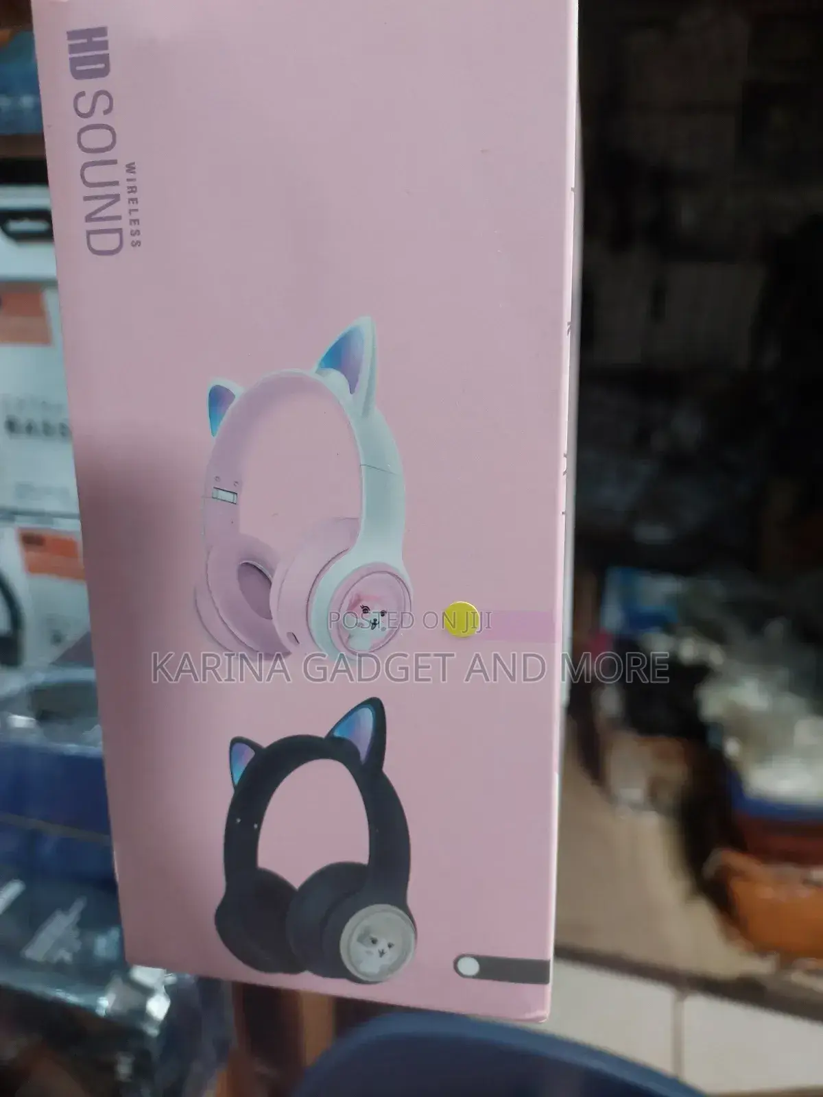 Wireless Cutie Cat HD Headset