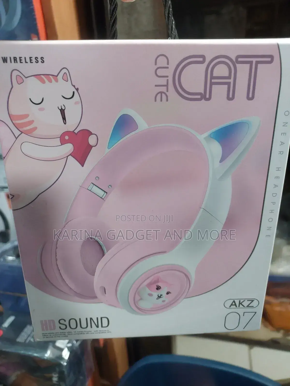 Wireless Cutie Cat HD Headset