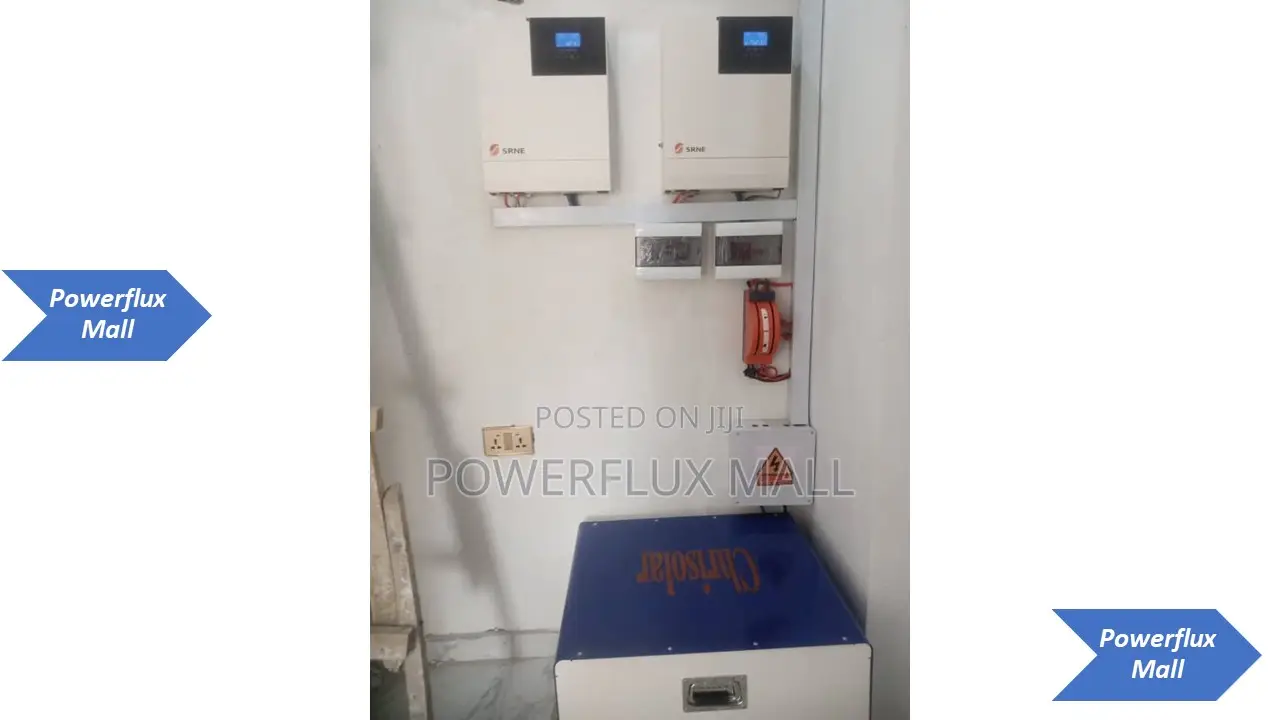 Paralled 10kva Srne Installation With 550w Panels