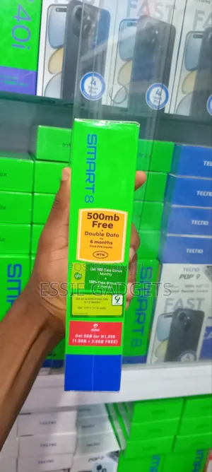 Photo - New Infinix Smart 8 64 GB Black