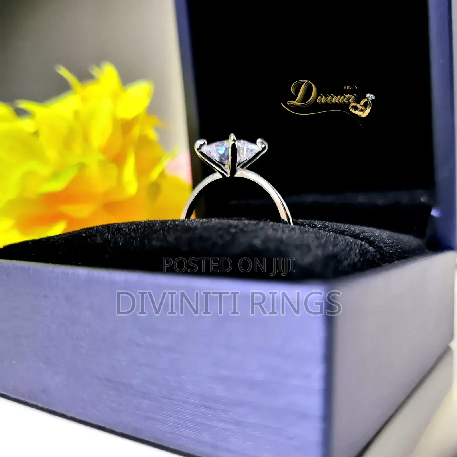 925 Silver Engagement Ring