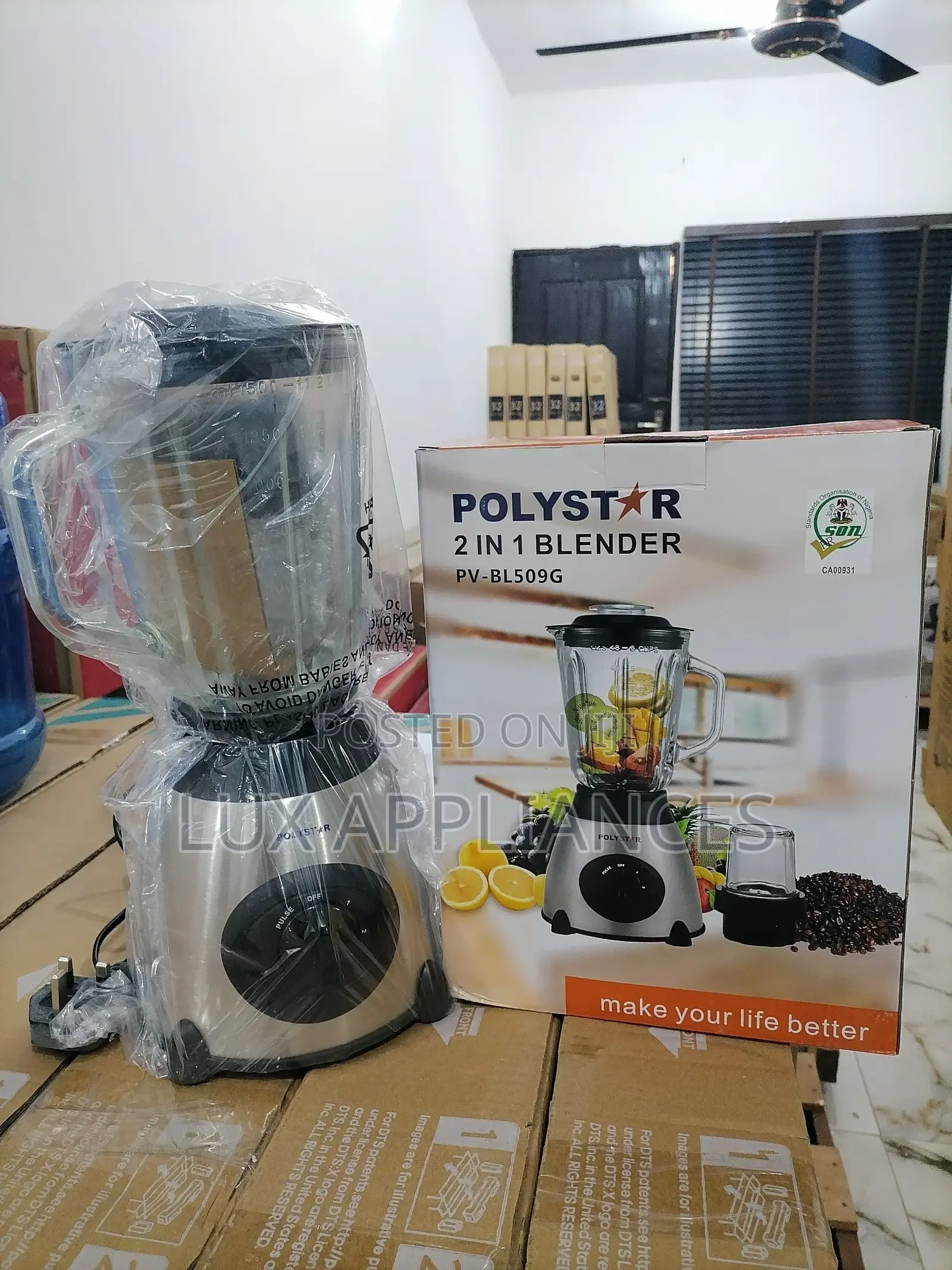 Affordable Polystar 2in1 Electric Blender