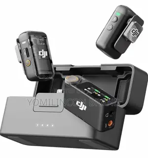 DJI Mic 2, Wireless Lavalier Microphone, Noise Cancelling