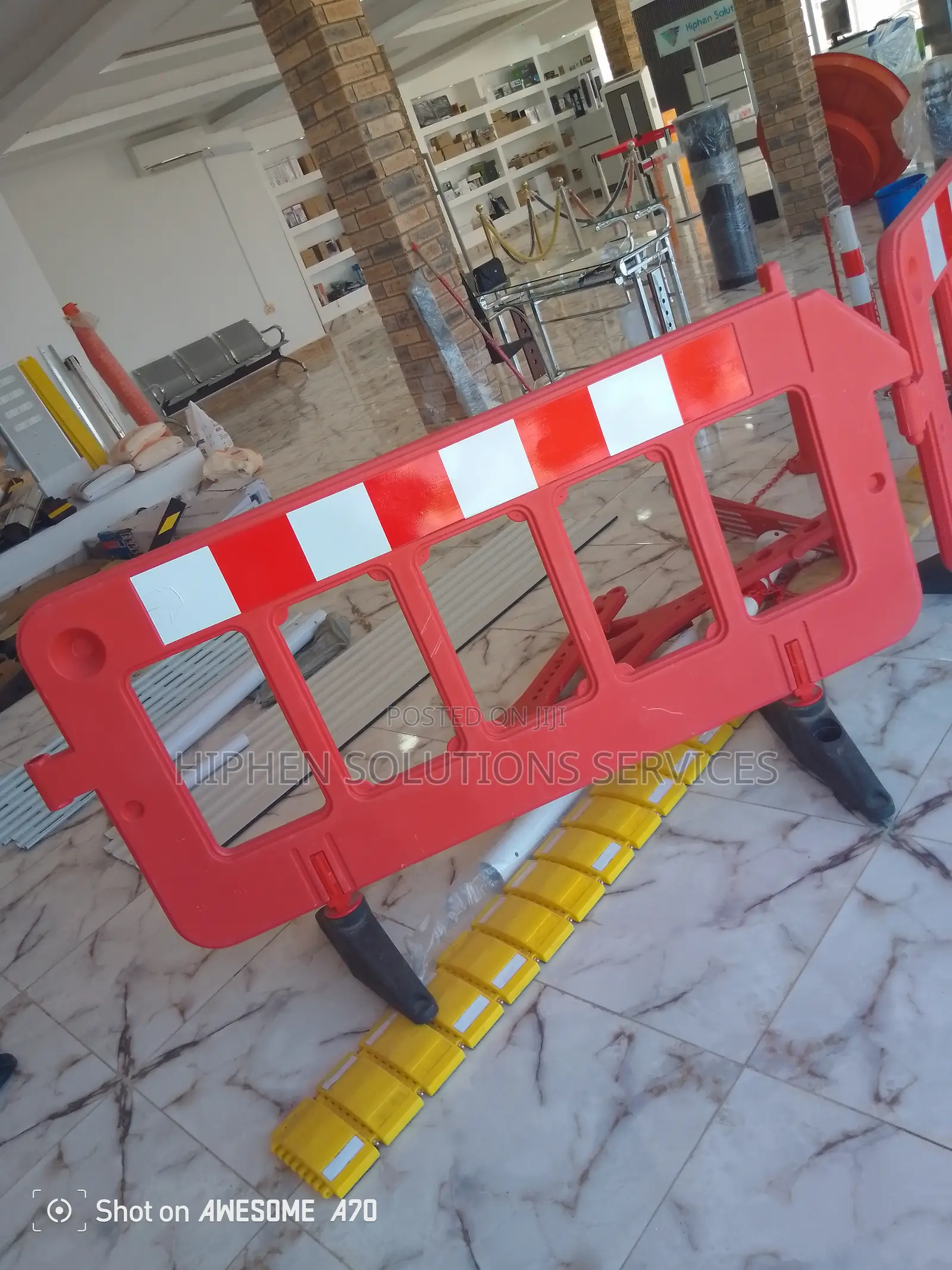 Road Safety Barrier Stackable