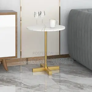 Original Real Marble Side Table