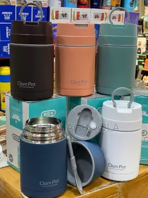 1L (1000ml) Clam Pot Food Flask 24hr 