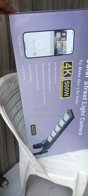 500W Solar Lighting +Ptz Camera