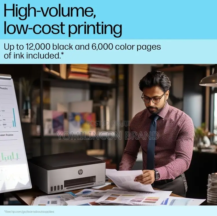 HP Smart Tank 580 Aio Wifi Colour Wireless Solid Ink Printer