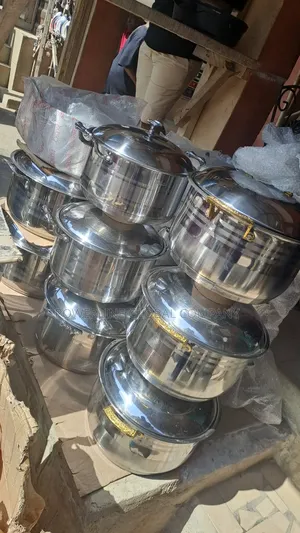 Stainless Pot of 5 Set for Homes/ Restaurants/ Companies