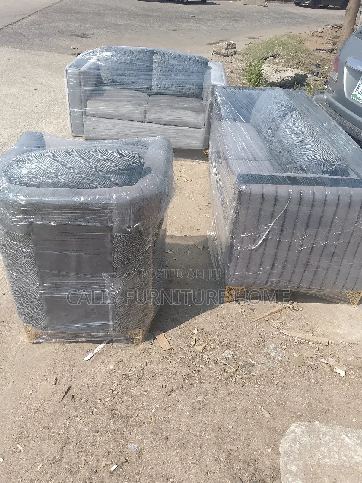 3 Seaters, 2 Seaters and 1 Single Sofa Chair