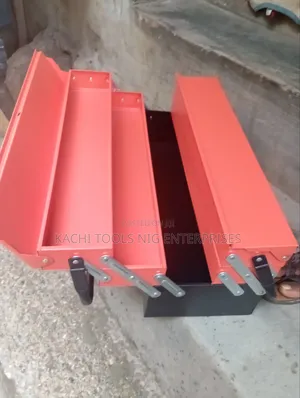 Empty Metal Tools Box