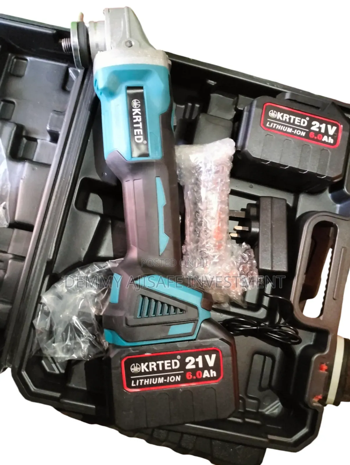 Krted Cordless Angle Grinder