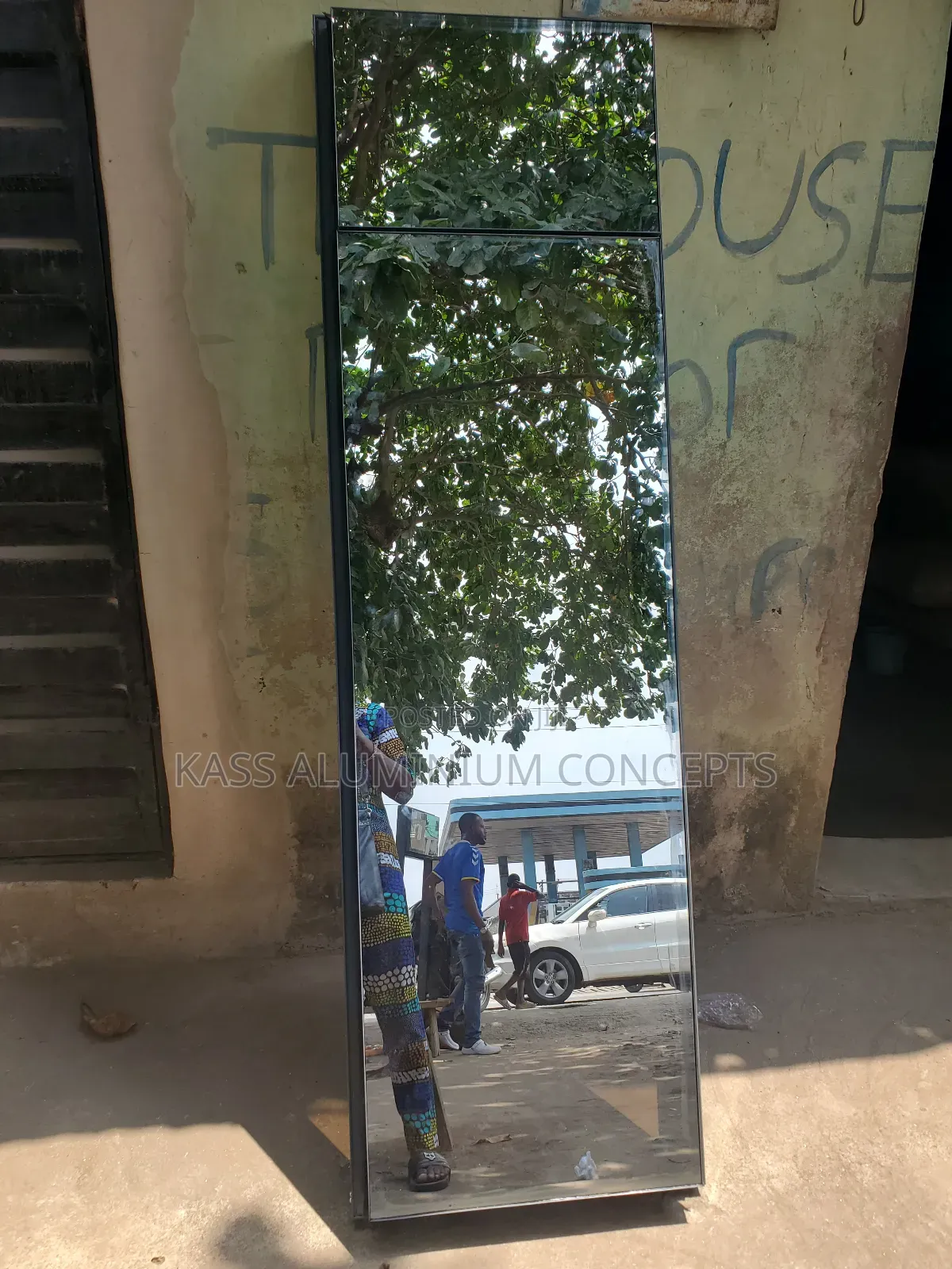 Frameless Casement Window