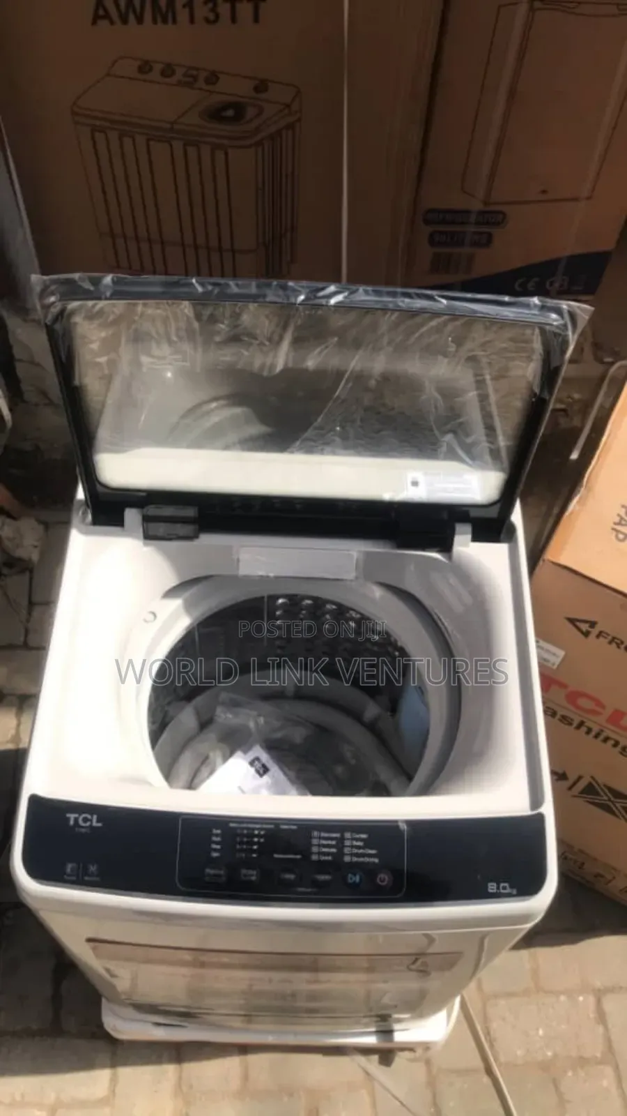 Smart Automatic TCL Top Loader Watching Machine.
