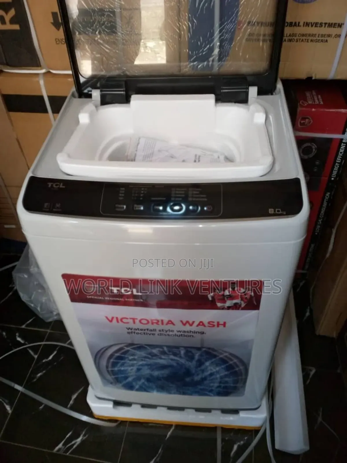 Smart Automatic TCL Top Loader Watching Machine.