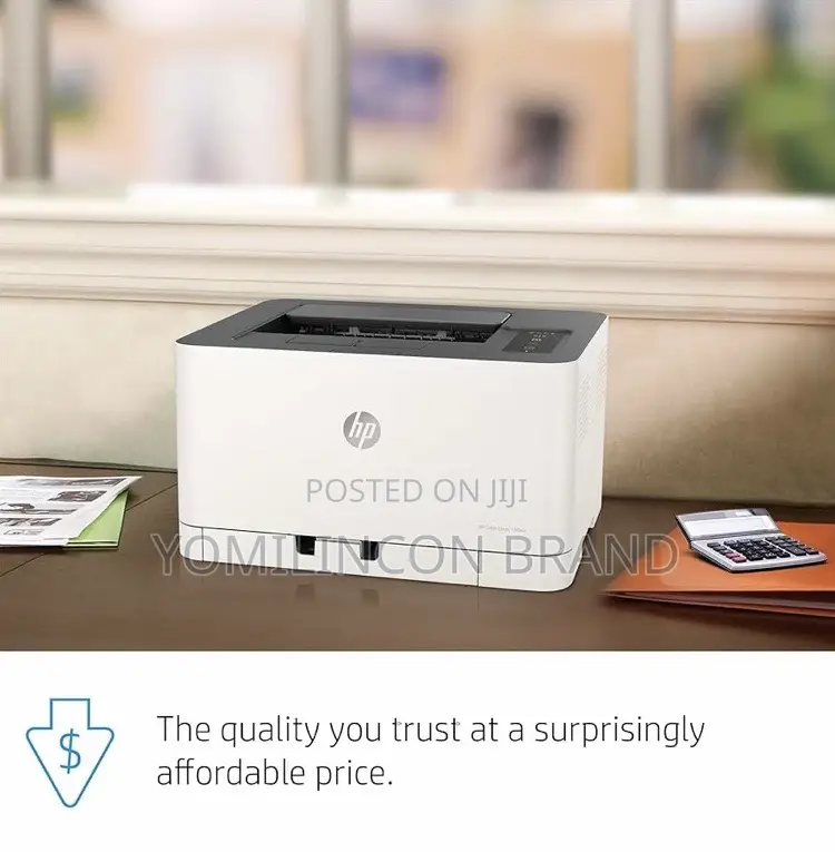 HP Colour Laser 150nw Wireless Printer, White