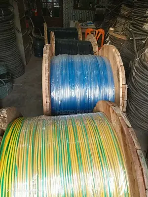 95mm Earth Wire Green and Yellow Cable.