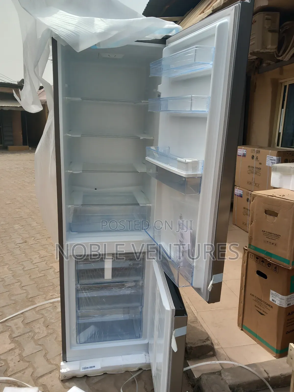 Original Hisense 245L Refrigerator Double Doors 100%Copper