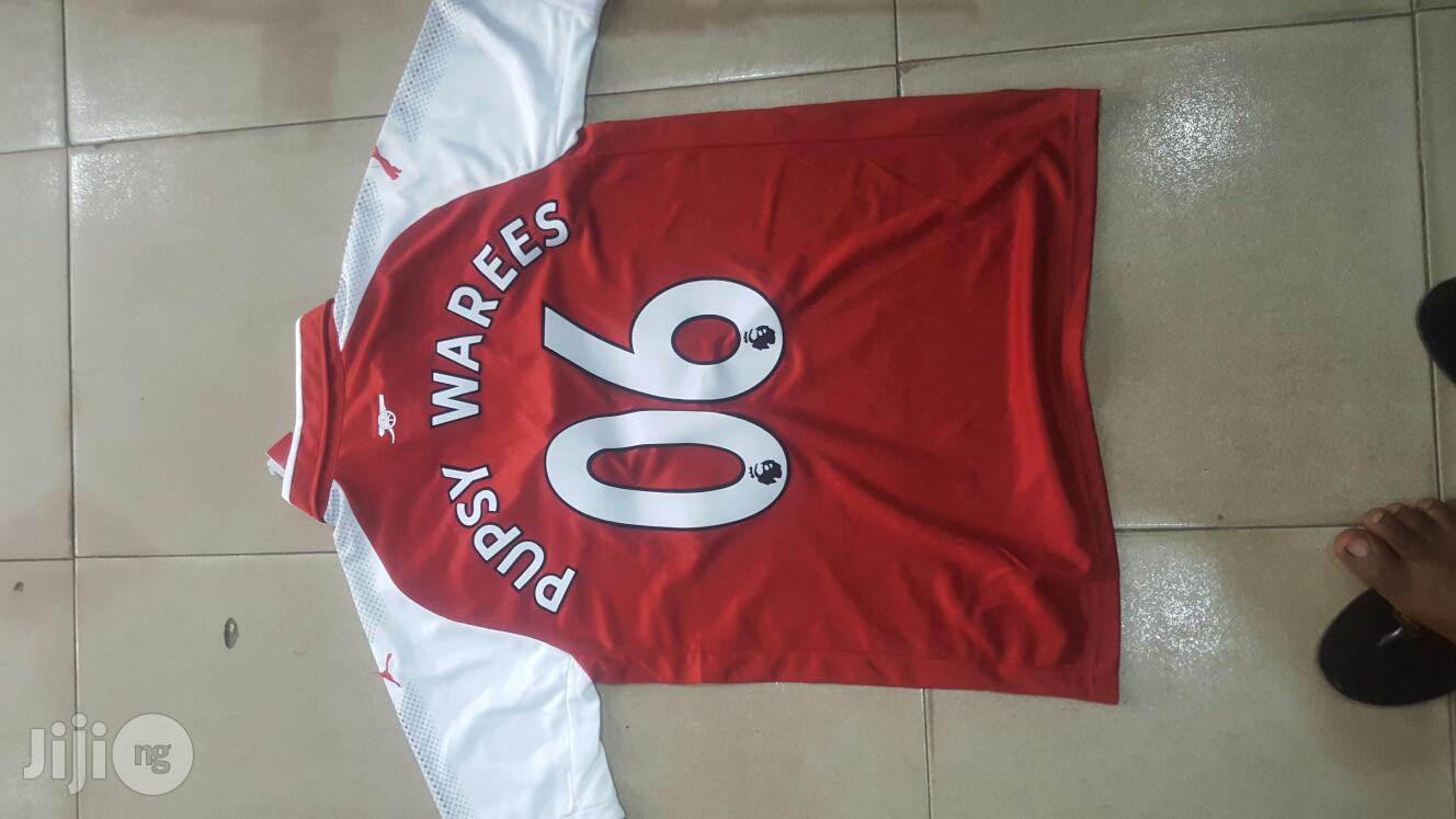 Arsenal Home Jersey With Customization