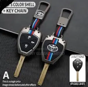 High Quality Car Key Metal Case Cover With Holder