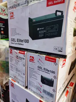 12 Volts/100ahs Solar Dry Cell Battery Available Now
