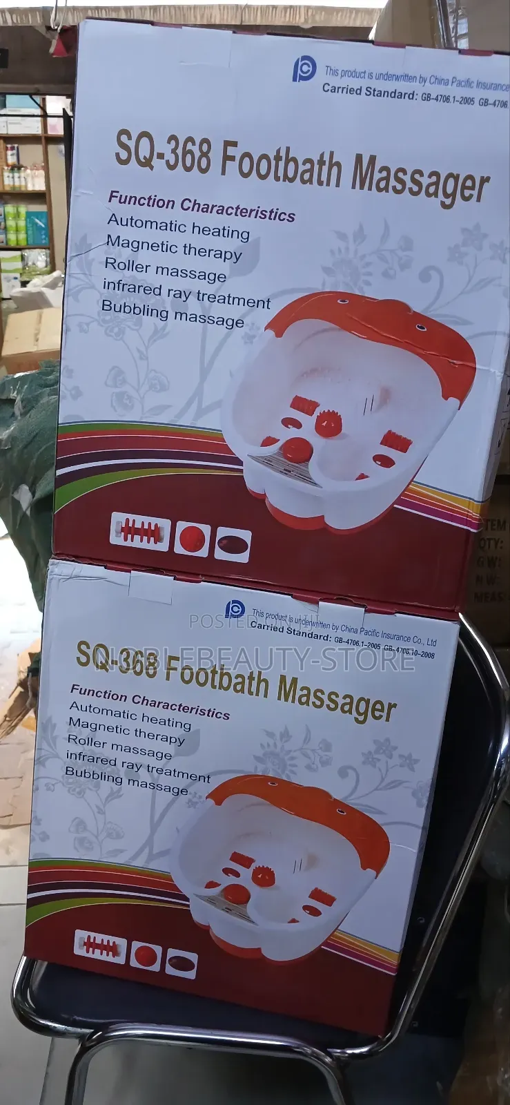 Pedicure Bowl Foot Massager